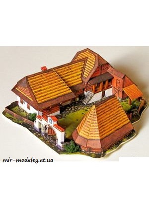 №4776 - Selska usedlost ze Sedlecka [ABC 1973-12] из бумаги