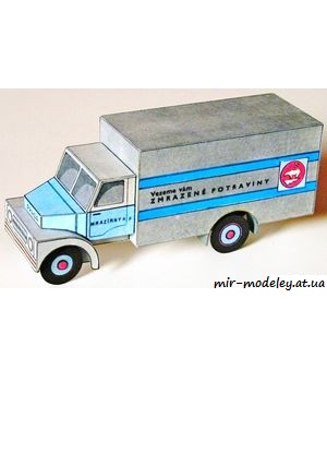 №4710 - Chladirenski vyz Praga S5t [ABC 1968-15] из бумаги