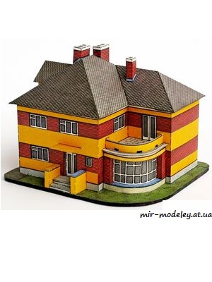 №4809 - Vilka z let 1920-1930 [ABC 1975-12] из бумаги