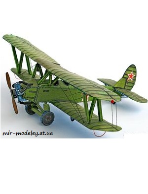 №4781 - PO-2 Kukuruznik [ABC 1973-19] из бумаги