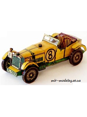 №4759 - Autoveteran Alvis 1928 [ABC 1972-14] из бумаги