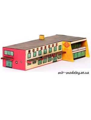 №4774 - Motorest Jednota [ABC 1973-08] из бумаги