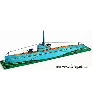 №4805 - Ponorka Pomsta (ABC 1975-9) из бумаги