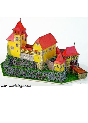 №4893 - Hrad Litice [ABC 1978-07-09] из бумаги