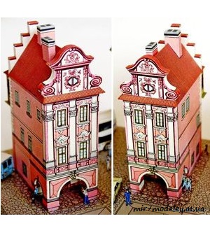 №4827 - MPR - historicke domy c.p. 3+5 [ABC 1976-04] из бумаги