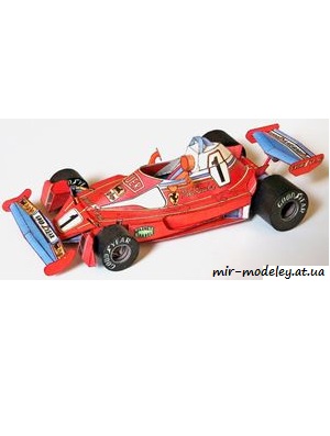 №4825 - Ferrari 312 T2 [ABC 1976-02] из бумаги