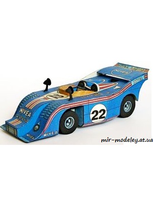 №4877 - Porsche 917/10 [ABC 1977-22] из бумаги