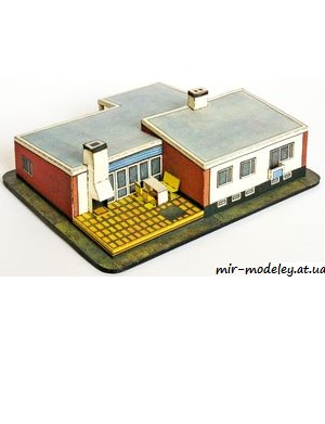 №4810 - Ванная / Koupelna (АВС 13/1975) из бумаги