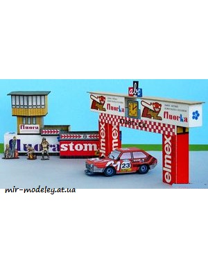 №4851 - Start a cil k autodraze [ABC 1977- 09] из бумаги