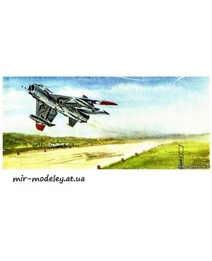 №4843 - Diorama k modelu Mig 15 [ABC 1977- 01] из бумаги
