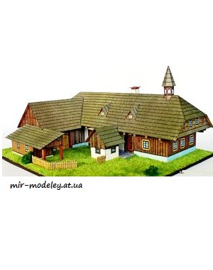 №4907 - Sumavsky kralovacky dvorec [ABC 1978-19] из бумаги