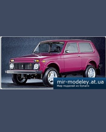 №4832 - VAZ 2121 - Niva [ABC 1976-12] из бумаги