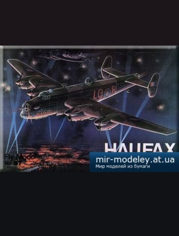 №5103 - Halifax Bomber [Fly Model 057] из бумаги