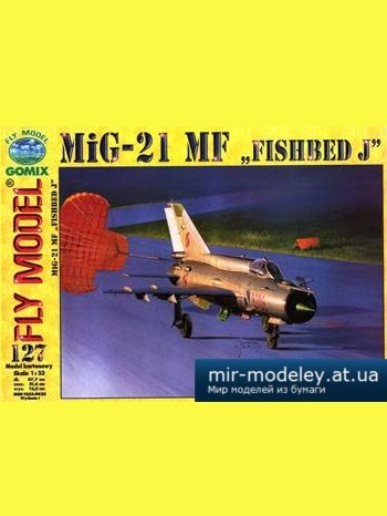 №5158 - MiG-21MF [Fly Model 127] из бумаги