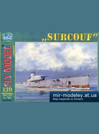№5167 - Surcouf [Fly Model 139] из бумаги