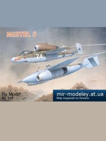 №5146 - Mistel 5 [Fly Model 112] из бумаги