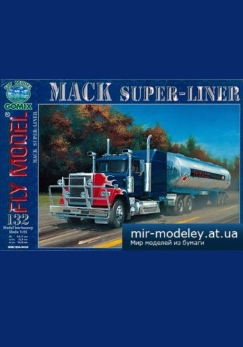 №5162 - MACK Super-liner [Fly Model 132] из бумаги