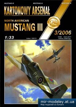 №5274 - Mustang III [Halinski KA 2006-03] из бумаги