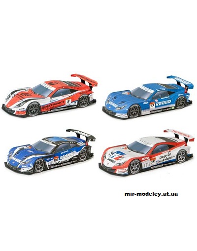 №5499 - Epson Honda HSV-010 GT 2012 [Kin Shinozaki] из бумаги