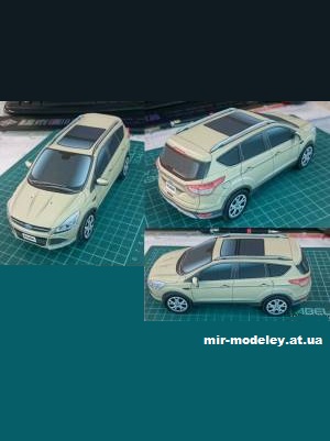 №5491 - Ford Kuga [Kin Shinozaki] из бумаги