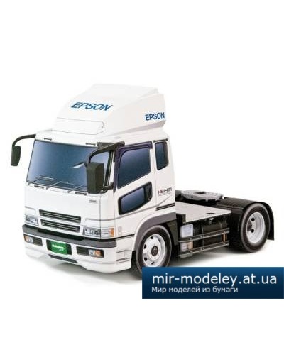 №5530 - Седельный тягач Hino Profia 2013 [Kin Shinozaki] из бумаги