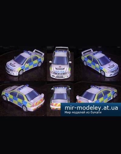 №5521 - Mitsubishi Lancer Evolution IX Gloucestershire Police Roads Policing Unit ANPR Intercept [Kin Shinozaki]
