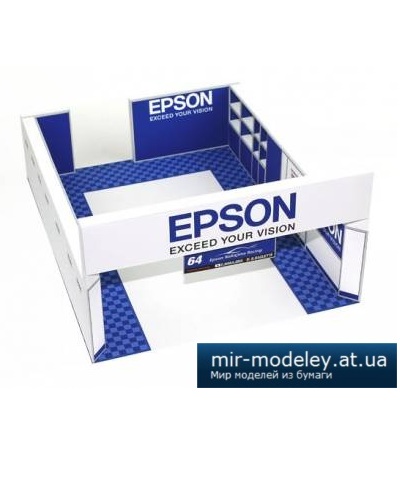 №5533 - Пит-стоп 2015 (Hitoshi Shinozaki) из бумаги