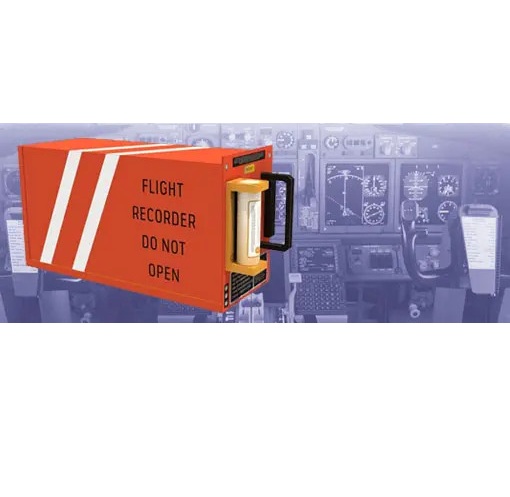 №6351 - Black Box or Flight Data Recorder (Чёрный ящик самолета) из бумаги