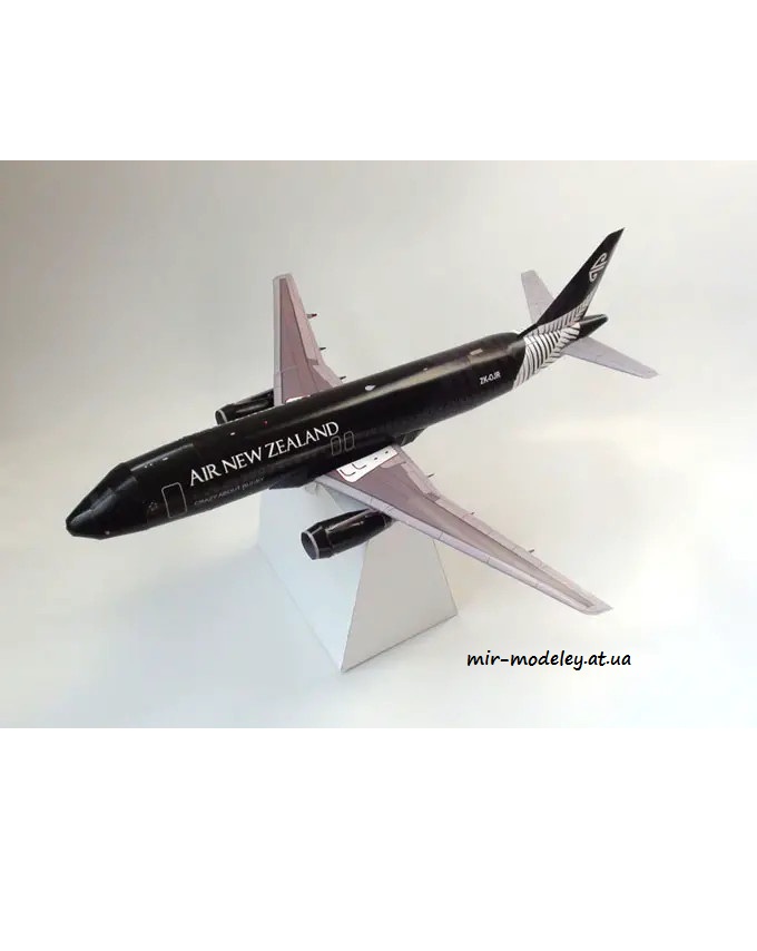 №6368 - Airbus A320 Air New Zealand (Paper-Replika) из бумаги