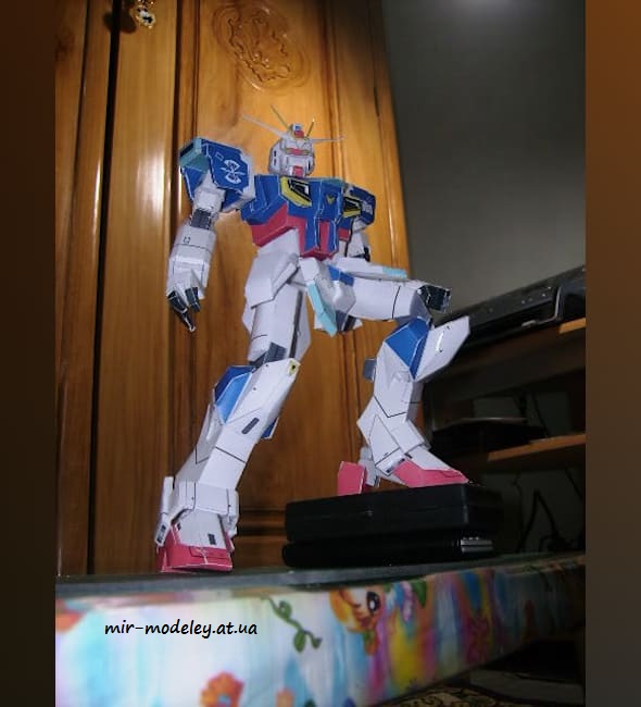 №6376 - ZGMF-X56S/a Force Impulse Gundam [Paper-Replika] из бумаги