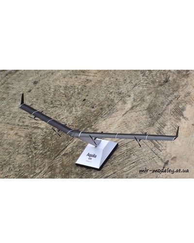 №4196 - Facebook Aquila UAV (Paper-replika) из бумаги