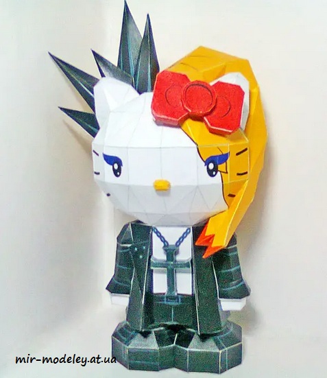 №4412 - Yoshikitty (Paper-Replika) из бумаги