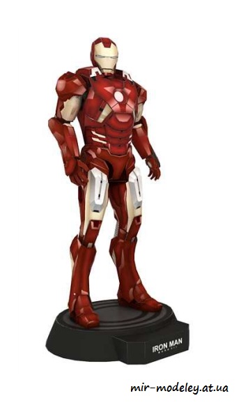 №6380 - Iron Man Mark VII [Paper-Replika] из бумаги