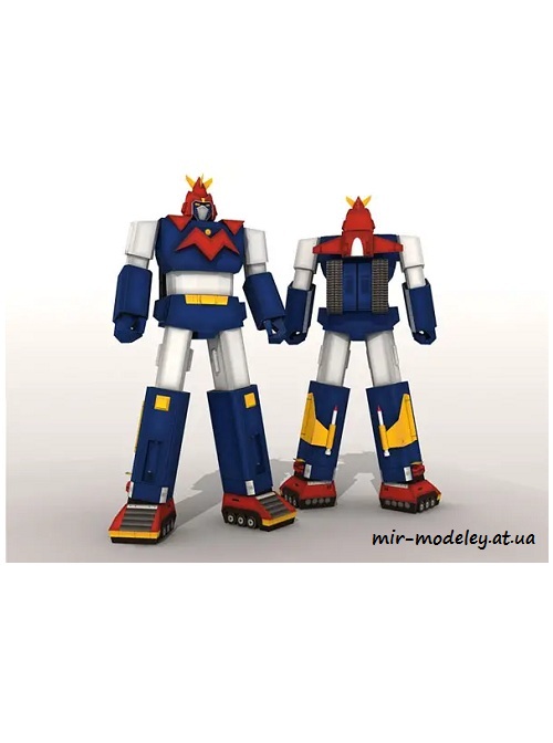 №4409 - Voltes V(Voltus V) (Paper-Replika) из бумаги