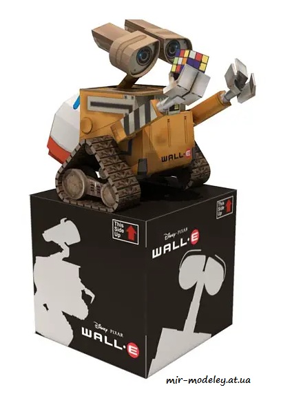 №4444 - WALL.E Theater Display Box (Paper-Replika) из бумаги