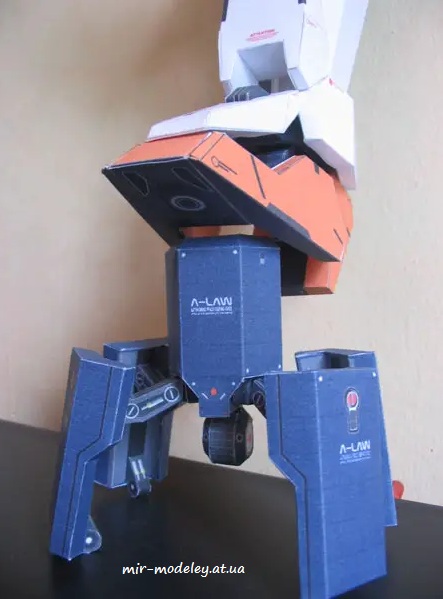 №4245 - A-Law's Automaton (Paper-Replika) из бумаги