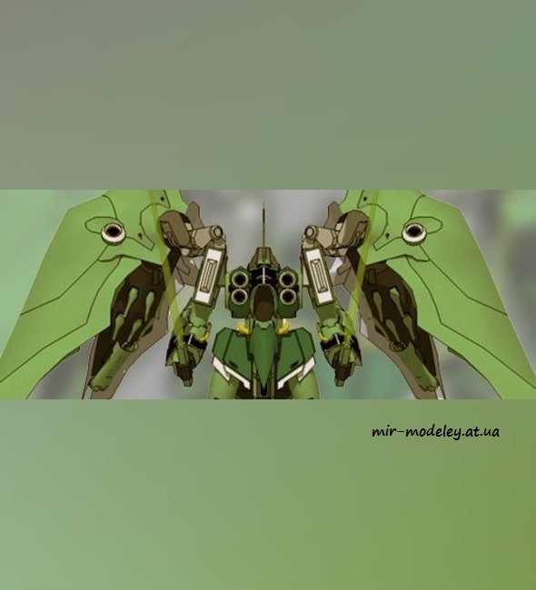 №4187 - NZ-666 Kshatriya [Paper-Replika] из бумаги