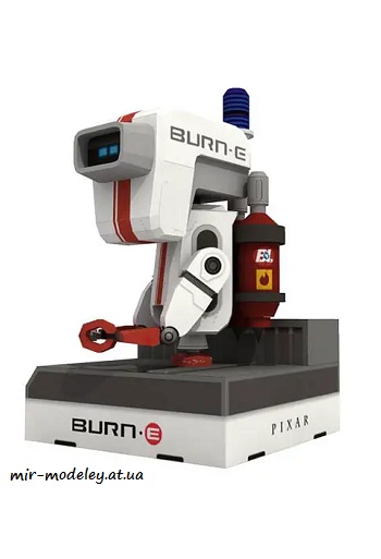 №4446 - BURN-E Paper Model (Paper-Replika) из бумаги