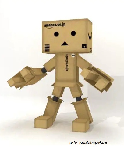 №6427 - Danboard Poseable Papertoy (Paper-Replika) из бумаги