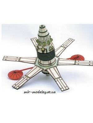 №6598 - Molnija (ABC 23/81) из бумаги