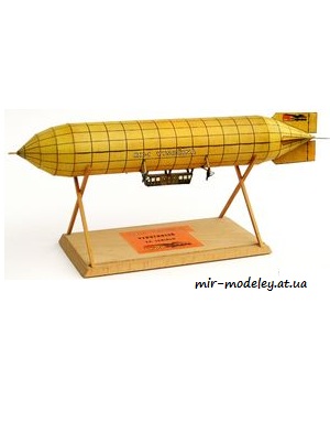 №4835 - Vzducholoď RX-1 Vysočina (ABC 24/1979) из бумаги