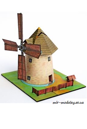 №4878 - Mlyn (ABC 1980-18) из бумаги
