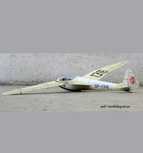 №6583 - Orlik II (GPM Kartonowka 2-3/2003) из бумаги