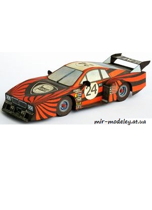 №4831 - Lancia Beta Monte Carlo (ABC) из бумаги