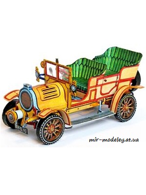 №4689 - Autoveteran Spyker 1904 [ABC 1970-18] из бумаги