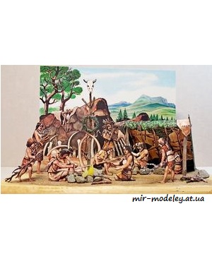№4811 - Diorama Pohledy do dillon [ABC 18/79 ] из бумаги