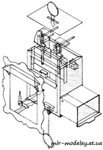 №1668 - Настенные часы / Nastenne hodiny [ABC 8/1981] из бумаги