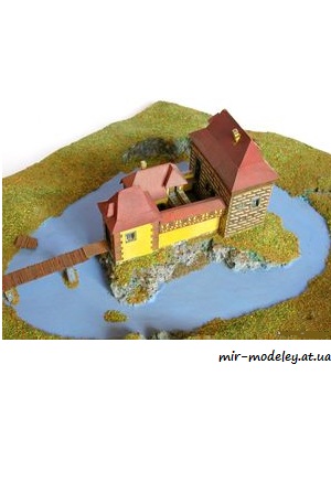 №4766 - Замок Zemansky (ABC) из бумаги