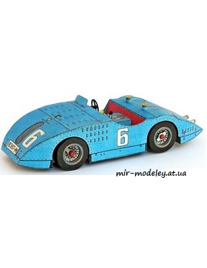 №4866 - Bugatti T32 (ABC 13/1980) из бумаги