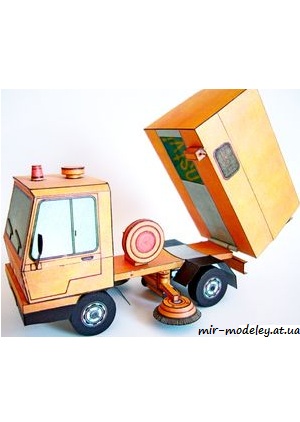 №1687 - Silnicni cistici vuz Schorling [ABC 1982-23] из бумаги